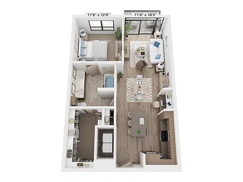 Floor plan A16