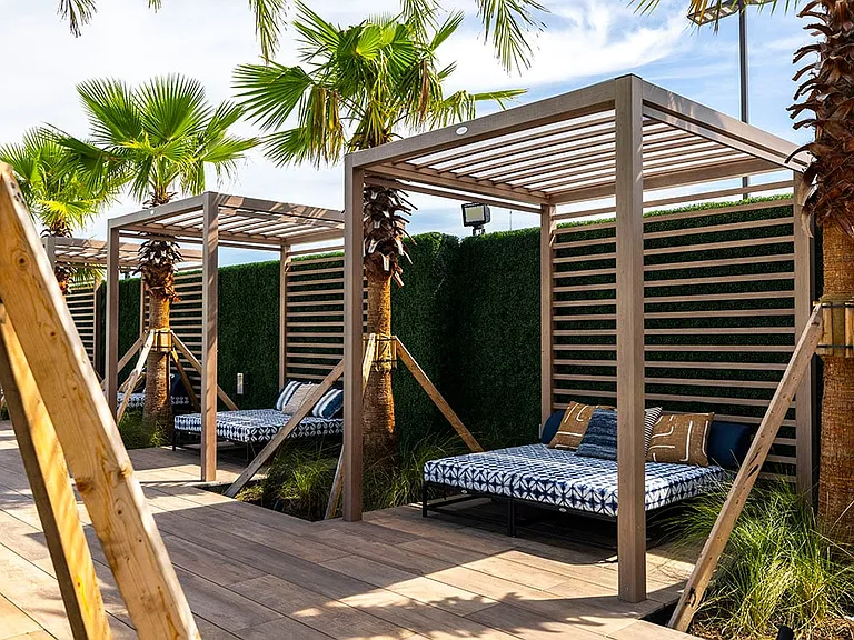 Open Air Cabanas |The Station at San Marco| Jacksonville, FL