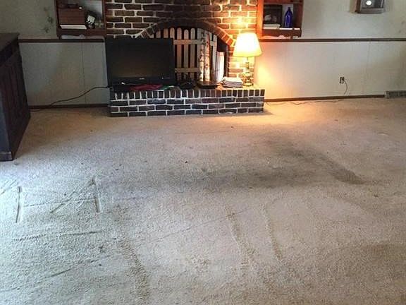 Fireplace in the Family Room.