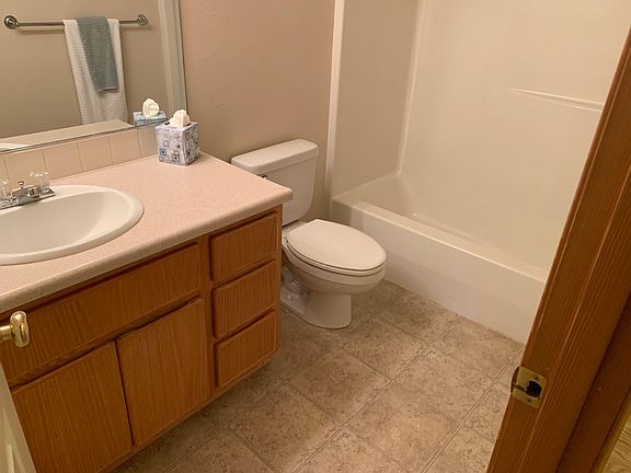 One of two bathrooms.