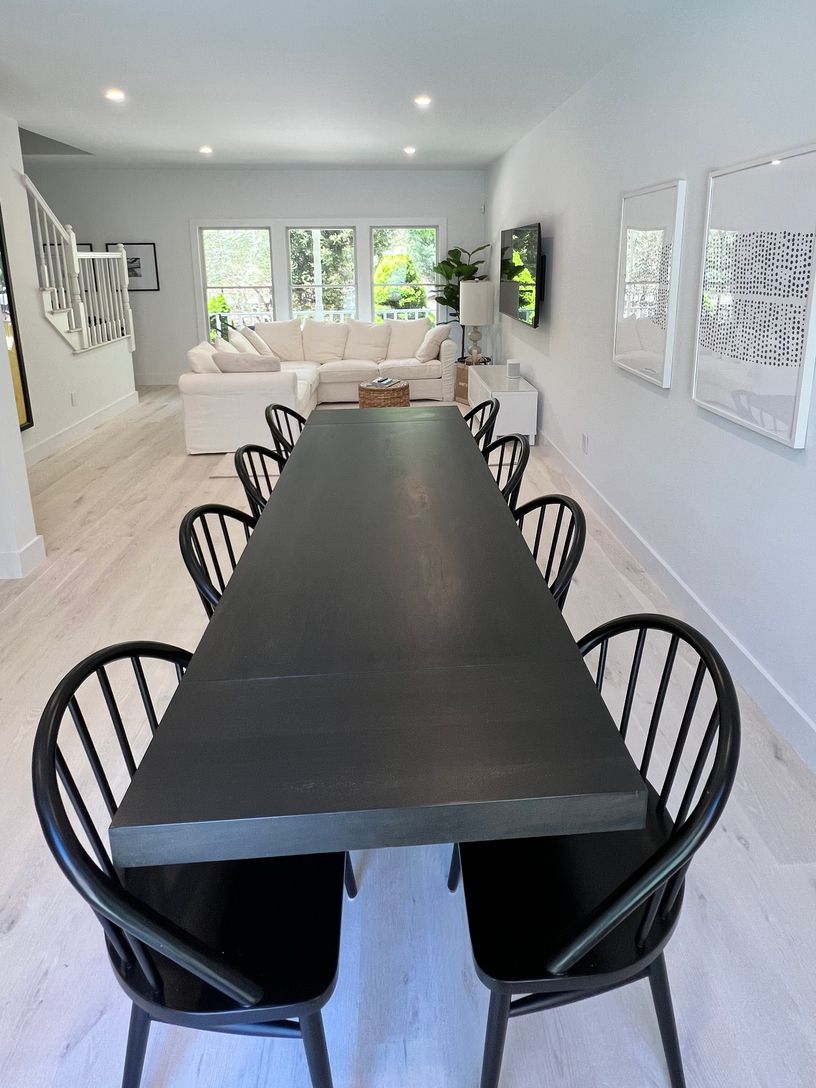  8 person dining table