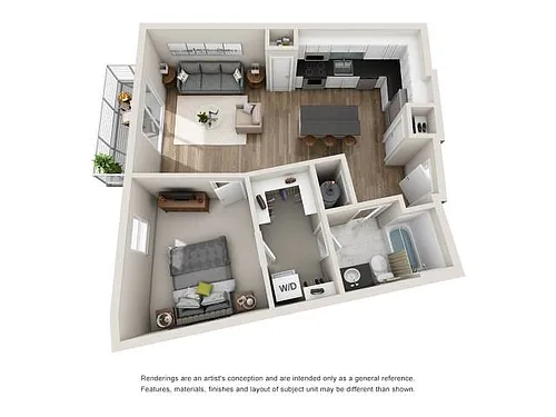 Floor plan A1D