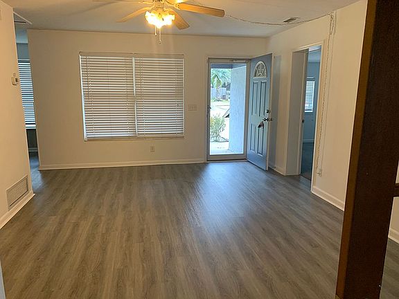 Living room and front door 