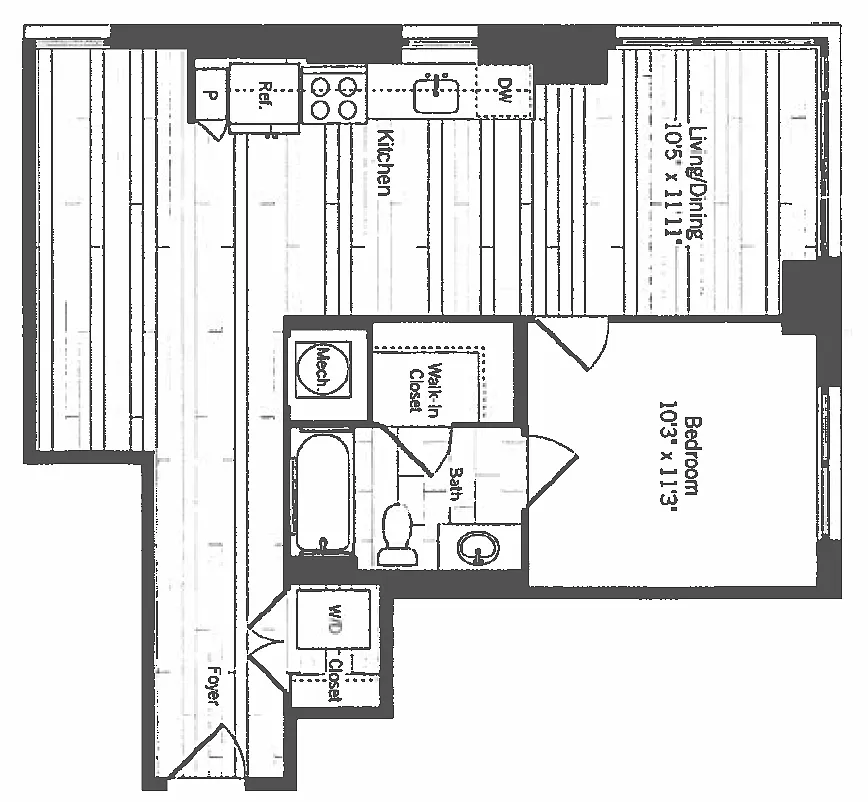 Floor plan Hepburn 5
