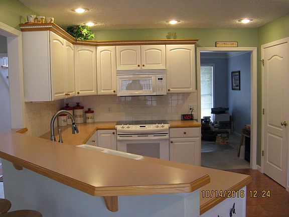 Kitchen open to Living Area