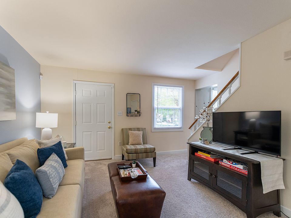 Spacious living rooms