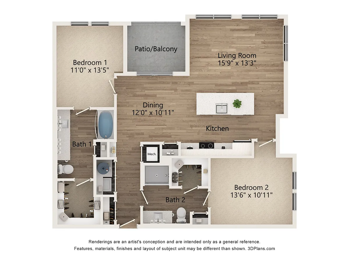 Floor plan Henderson Alt.2