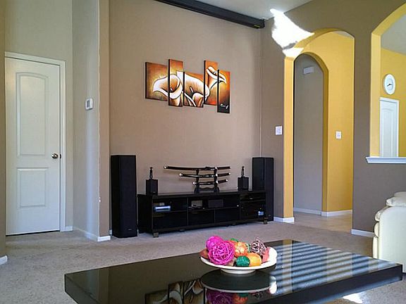 Great size living room area!