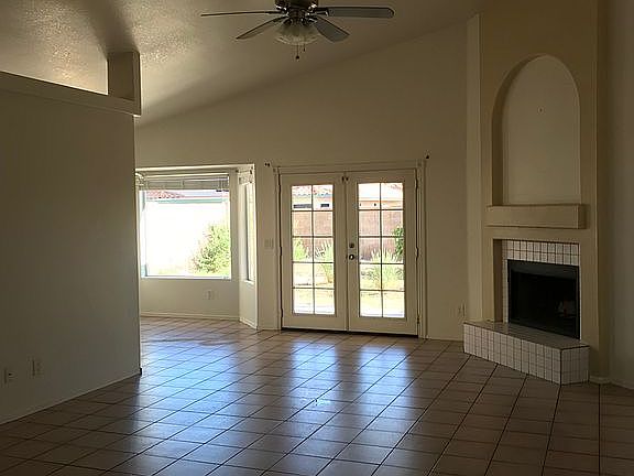 Family room with fireplace