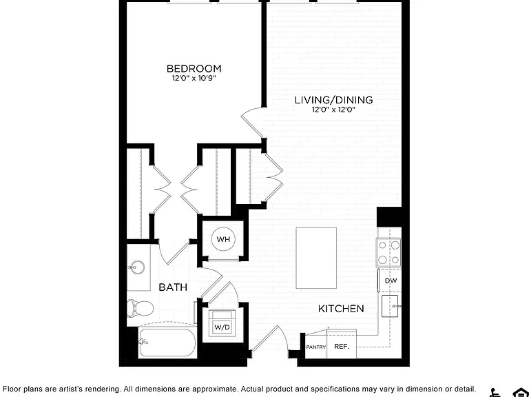 1A.14 floor plan Persei at Pike and Rose