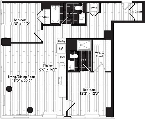 Floor plan B01