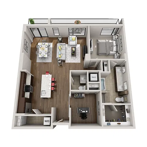 Floor plan The Oak