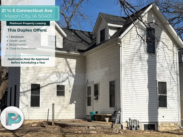 21 1/2 S Connecticut Ave #21-1/2, Mason City, IA 50401