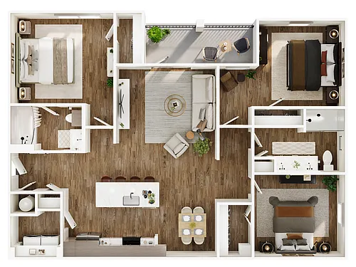 Floor plan The C