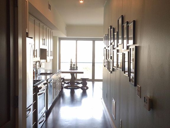 View from front door to dining room