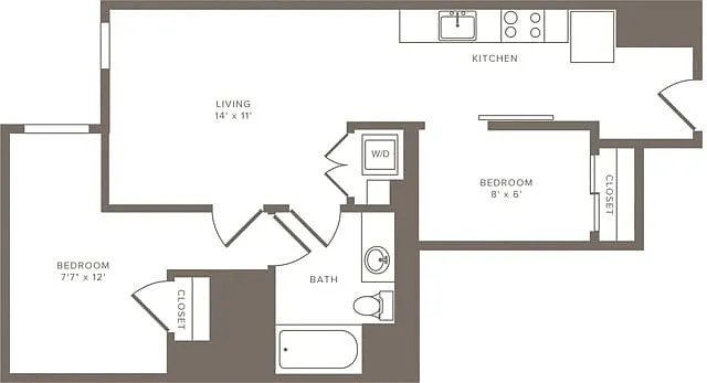 Floor plan A10D