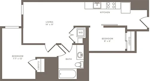 Floor plan A10D