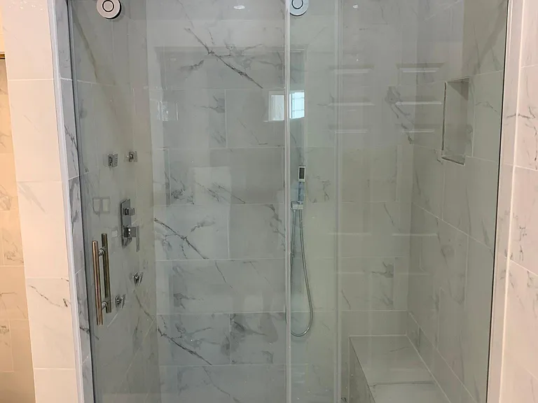 Master bedroom shower