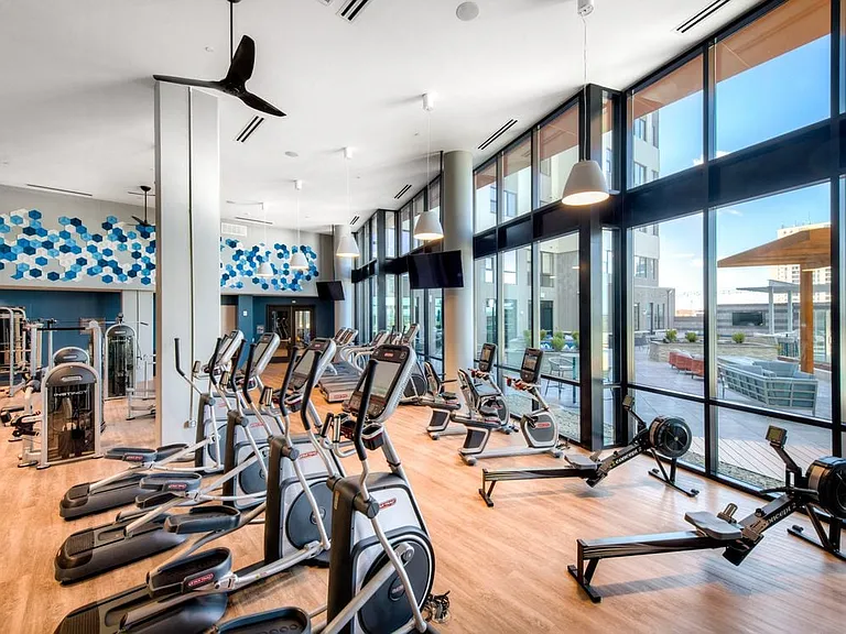 State-of-the-art fitness center