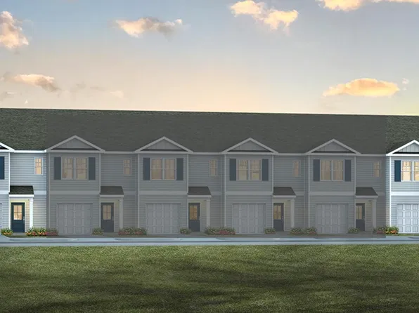 EASLEY Plan, Hunter's Branch Townhomes