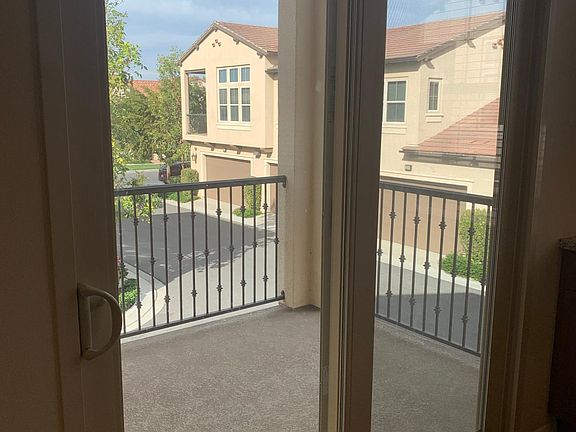 Slider to patio balcony for outdoor enjoyment