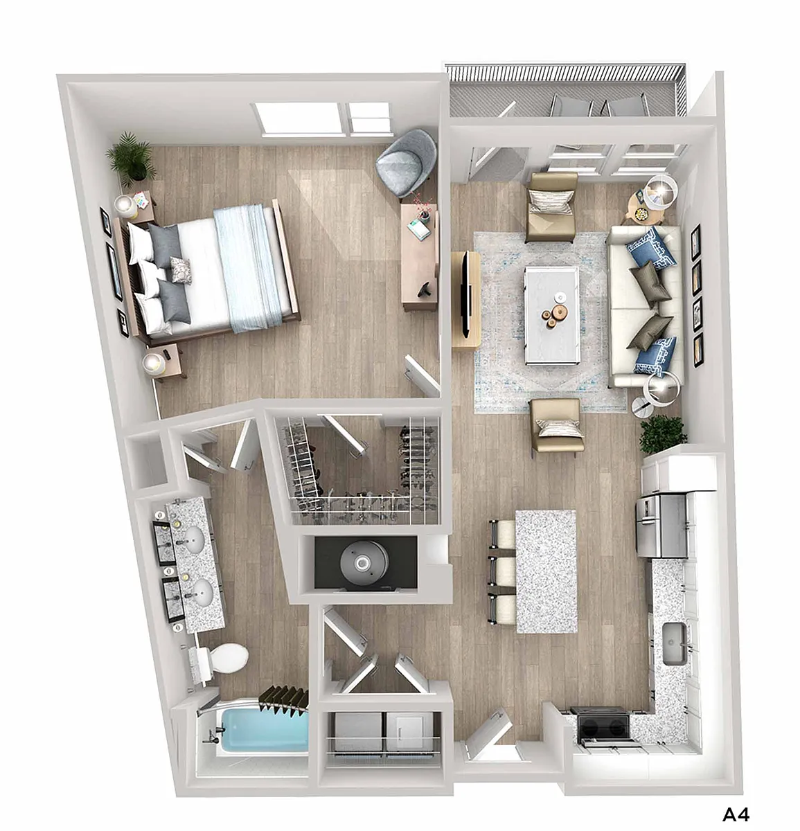 Floor plan A4