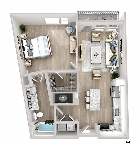 Floor plan A4