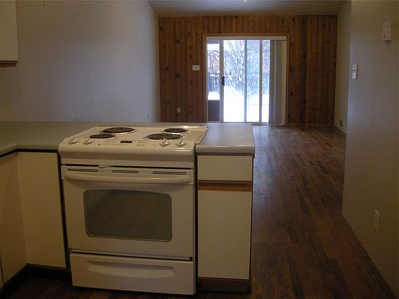 View into dining & living area