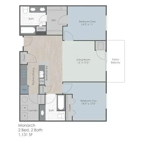 Floor plan Monarch