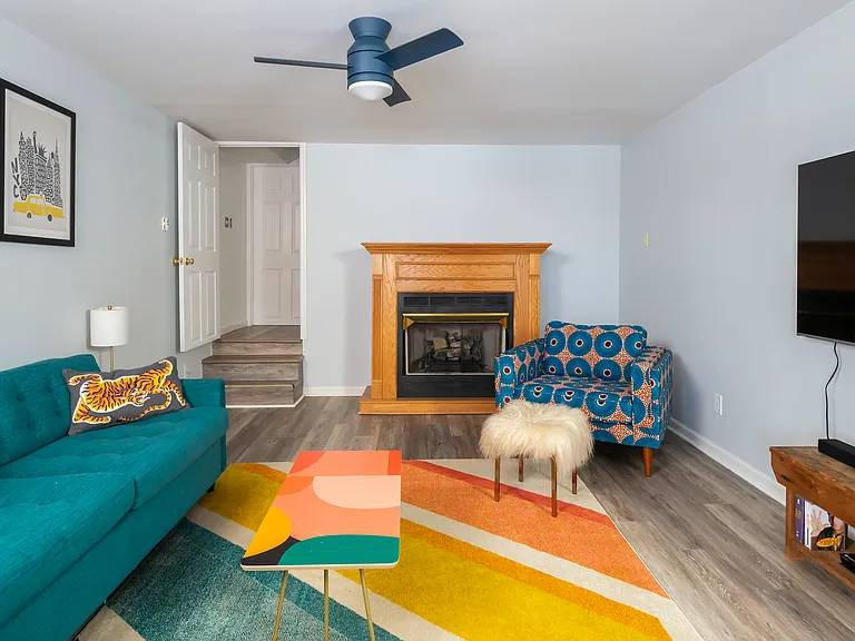 Walkout basement can be a bedroom/second living room or two bedrooms