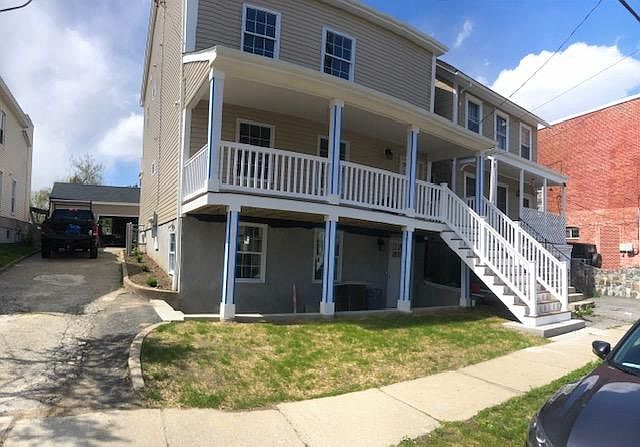 front of property