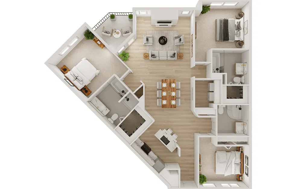 Floor plan C3A