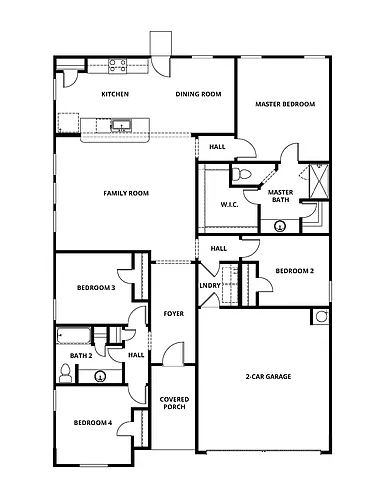 Floor plan Reed