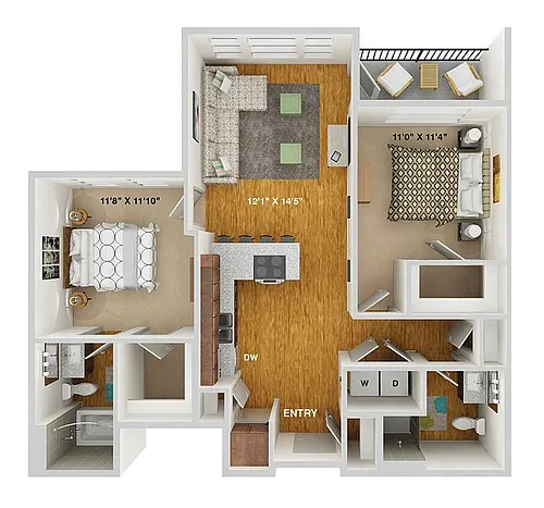 Floor plan B1