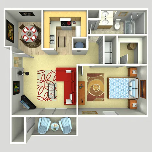 Floor plan The Sienna