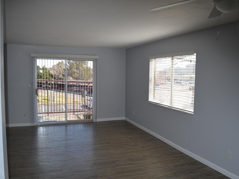 Living room leading to private balcony
