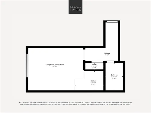Floor plan Studio