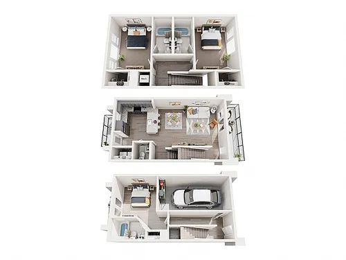 Floor plan CG1 Townhome