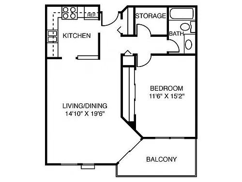 Floor plan 1A Red Maple