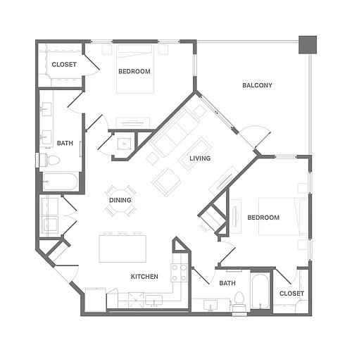 Floor plan B4