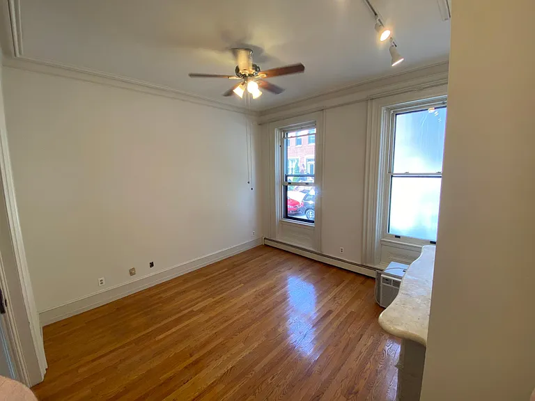ANOTHER ANGLE OF BEDROOM, 2 large windows