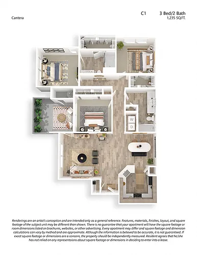 Floor plan C1