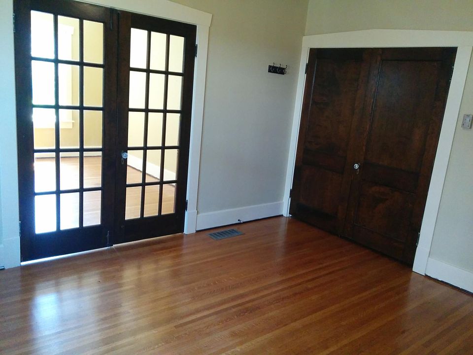 Refinished hardwood floors and large closet