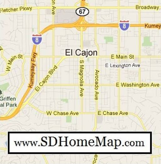 El Cajon CA REO Bank-Owne