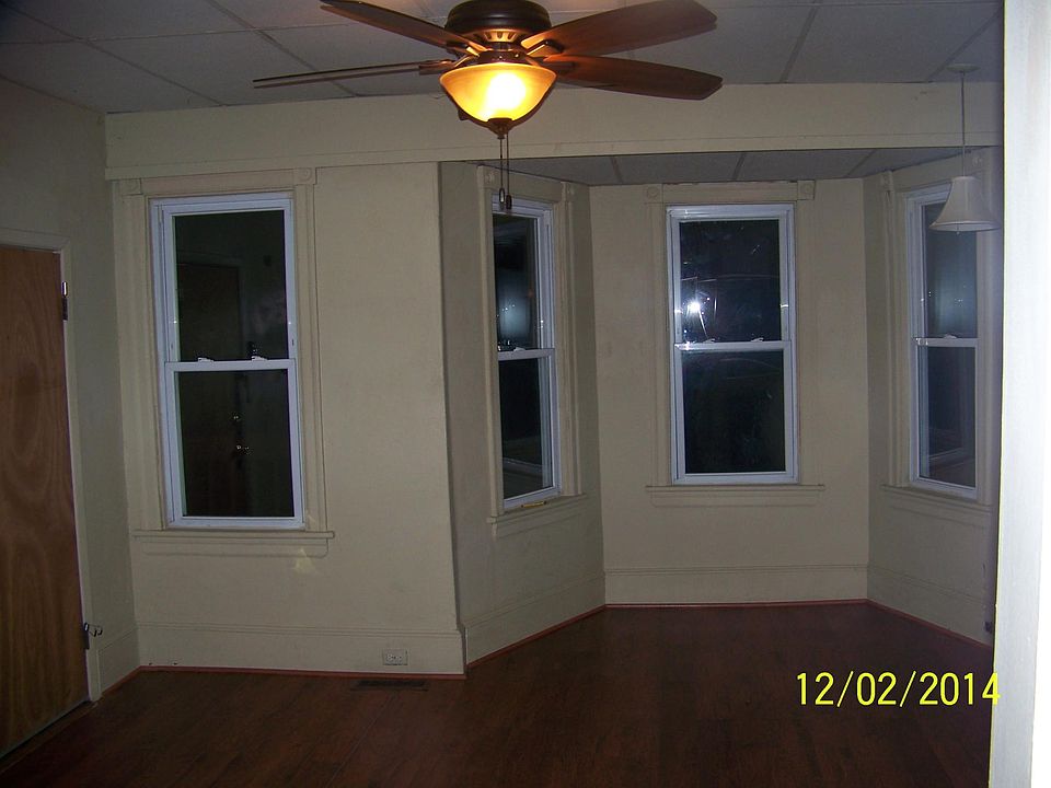 Living room facing windows