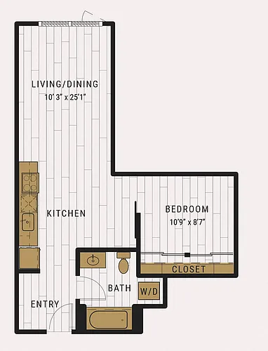 Floor plan A1E