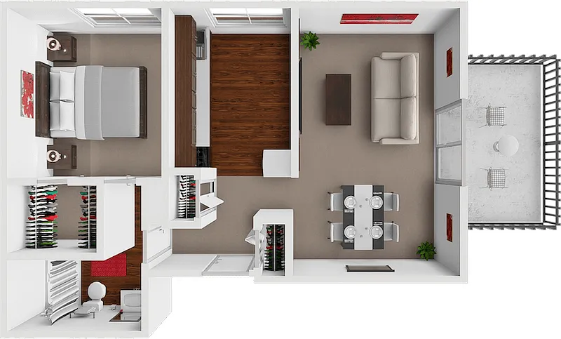 Floor plan GOLDENROD