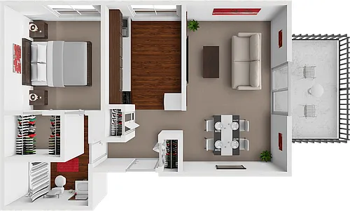 Floor plan GOLDENROD
