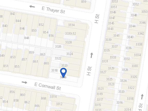 3rd image of 3316-3318 H St