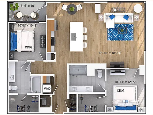 Floor plan C6
